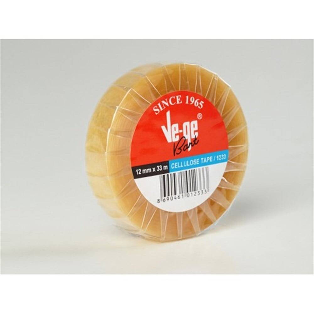 Vege Eto 1233 Şeffaf Bant 12*33 Mt