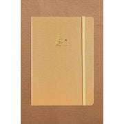 Victoria's Journals Bujo Kraft Çizgili Defter Keten 14.5x21 cm 150 gr 96 Açık Kahve