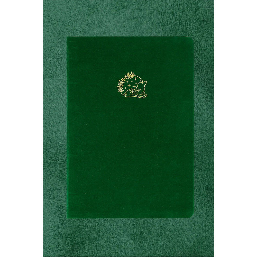 Victoria's Journals Bujo Kraft Çizgili Defter Süet 14.5x21 cm 150 gr 96 Yaprak Yeşil