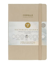Victoria's Journals Copelle Gold Bujo Noktalı Defter 14x21 cm 55 gr 152 Yaprak Bej
