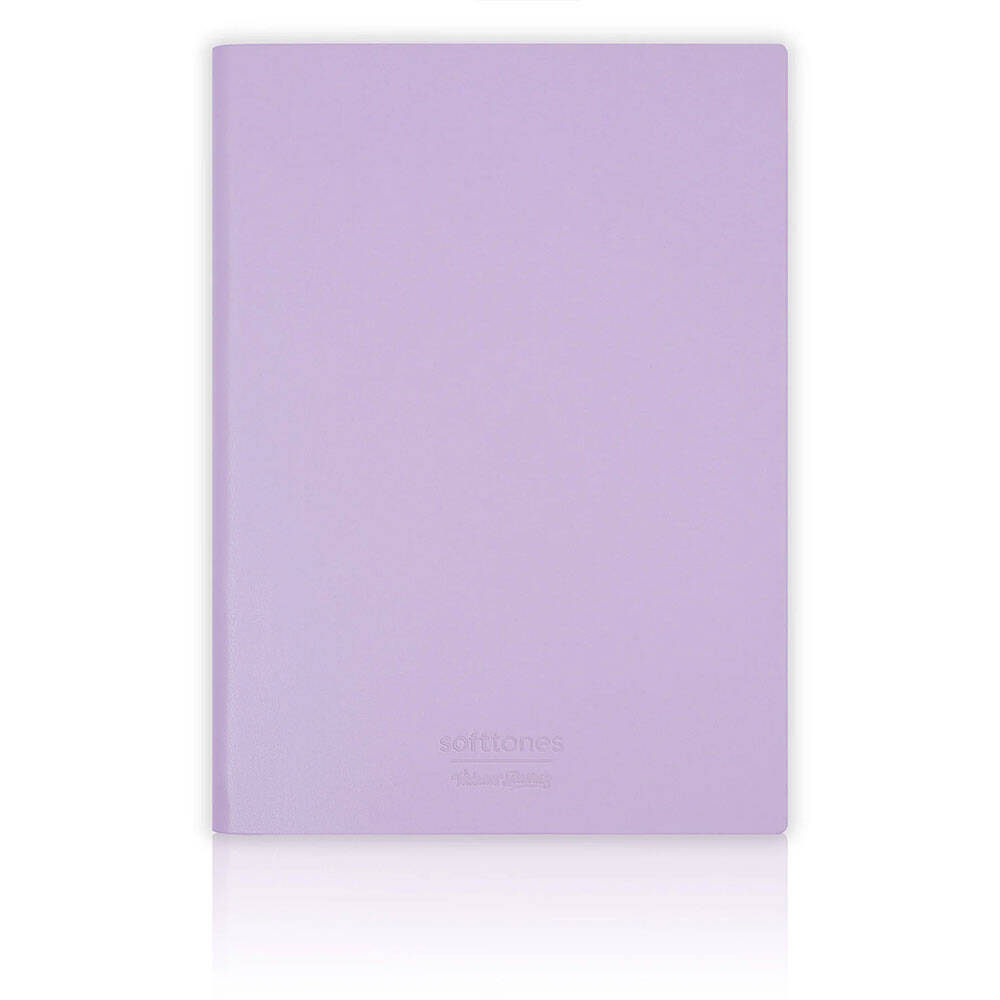 Victoria's Journals Softtons Esnek Kapak Çizgisiz Defter A6 80 gr 96 Yaprak Lila