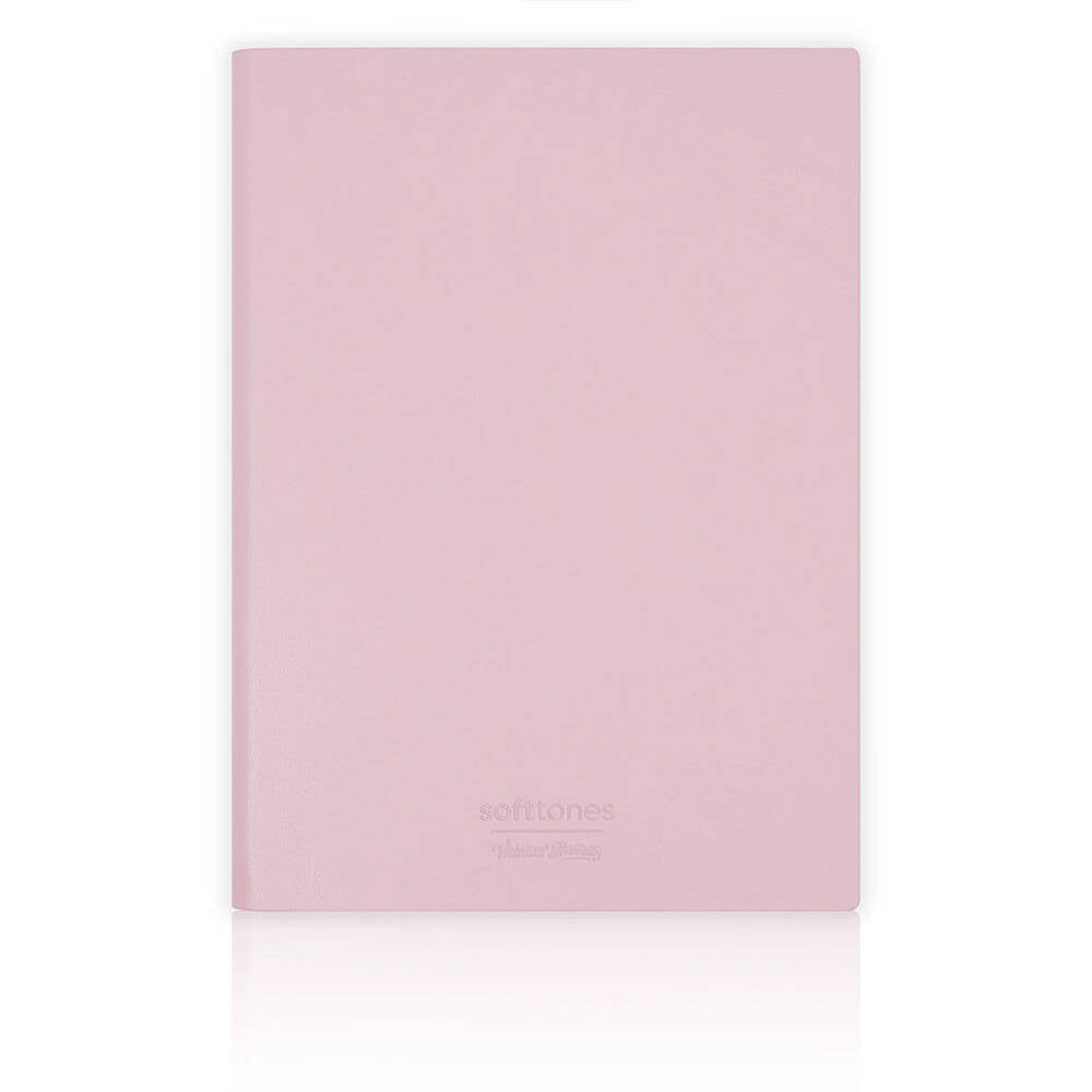 Victoria's Journals Softtons Esnek Kapak Çizgisiz Defter A6 80 gr 96 Yaprak Pudra