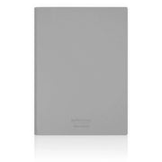 Victoria's Journals Softtons Esnek Kapak Çizgisiz Defter B5 80 gr 128 Yaprak Gri