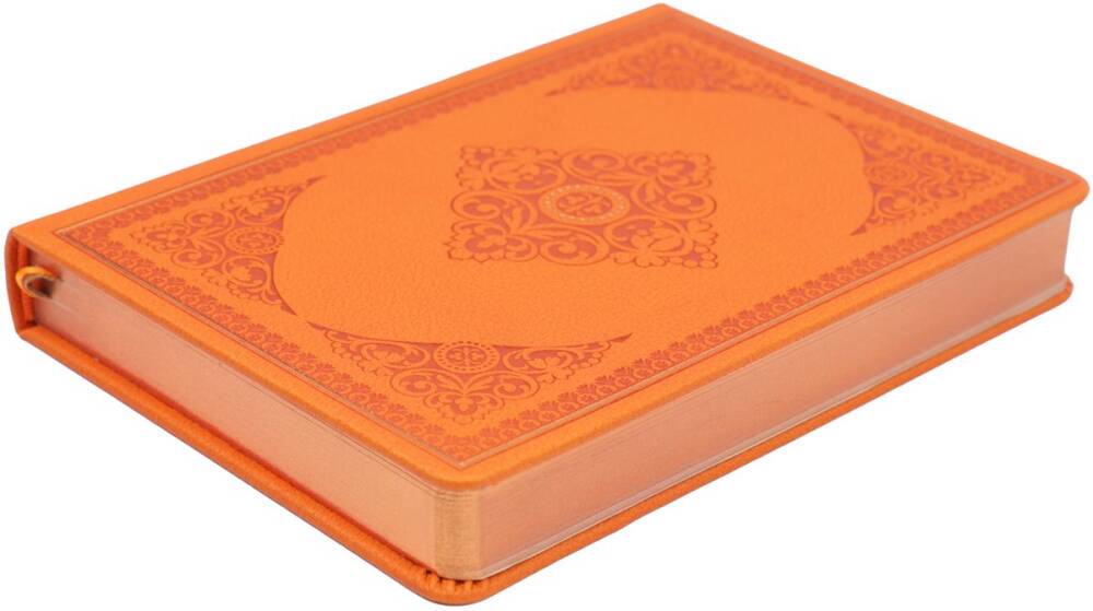 Victoria's Journals Vintage Old Book Çizgili 11.3x16.3 cm 80 gr 128 Yaprak Turuncu