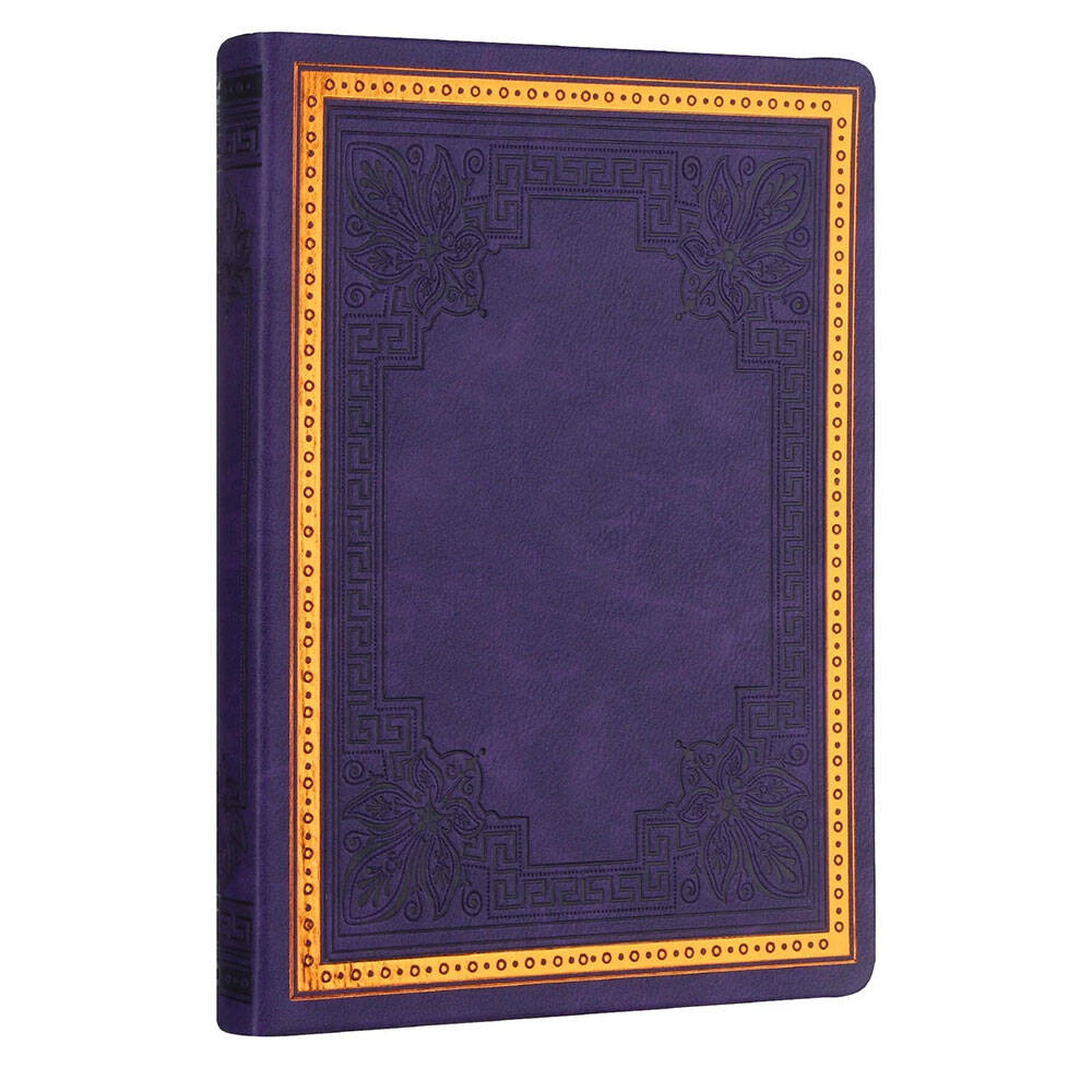Victoria's Journals Vintage Old Book Çizgili 14x20 cm 80 gr 160 Yaprak Mor