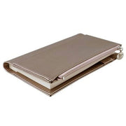 Victoria's Journals Zipco Yumuşak Kapak Çizgili Defter 9.6x16.6 cm 80 gr 96 Yaprak Altın Gül