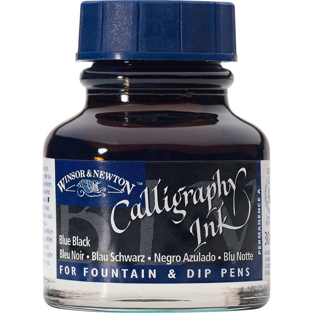 Winsor & Newton Calligraphy Ink. 30 ml Blue Black