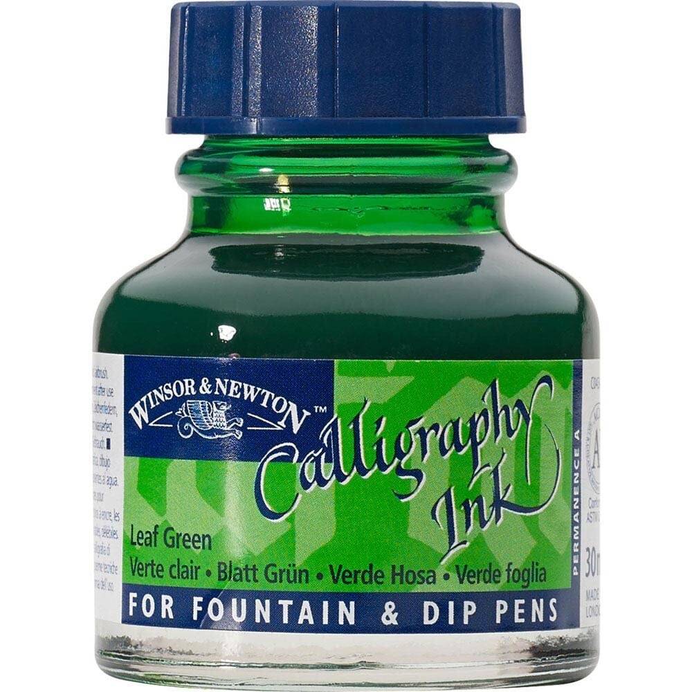 Winsor & Newton Calligraphy Ink. 30 ml Leaf Green 294