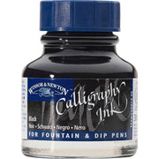 Winsor & Newton Calligraphy Ink. 30ml Matt Black 030