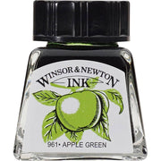 Winsor & Newton Drawing Ink 14ml Apple Green