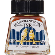 Winsor & Newton Drawing Ink 14ml Canary Yellow