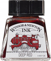 Winsor & Newton Drawing Ink 14ml Deep Red