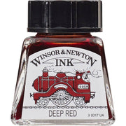 Winsor & Newton Drawing Ink 14ml Deep Red