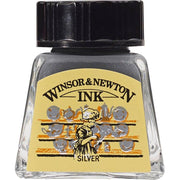 Winsor & Newton Drawing Ink 14ml Silver