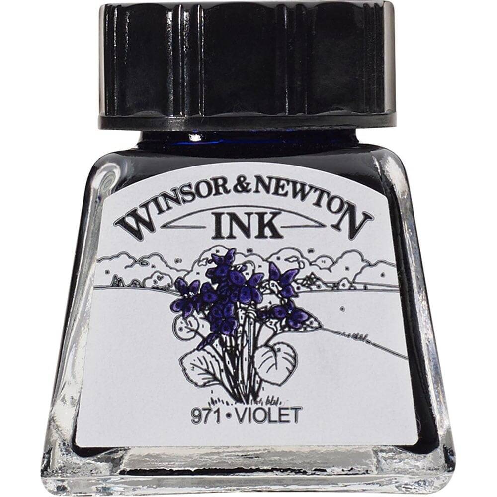 Winsor & Newton Çizim Mürekkebi 14ml Violet