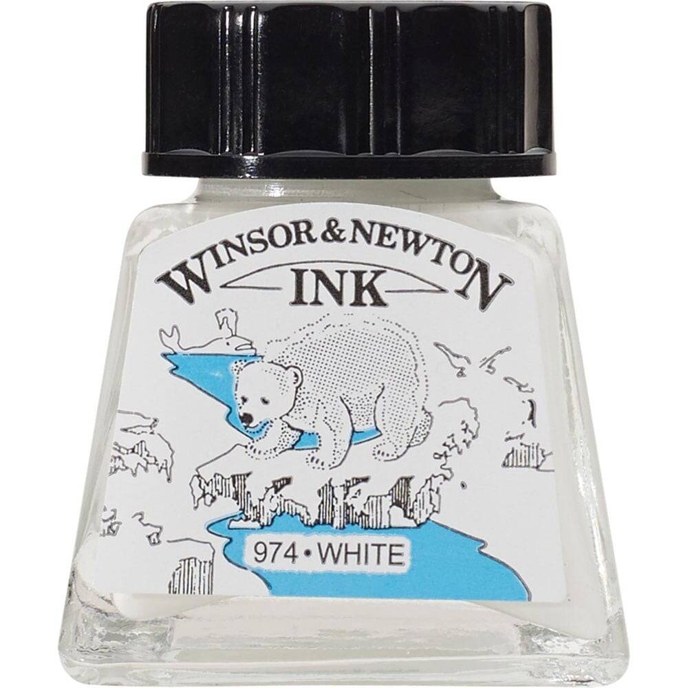 Winsor & Newton Çizim Mürekkebi 14ml White