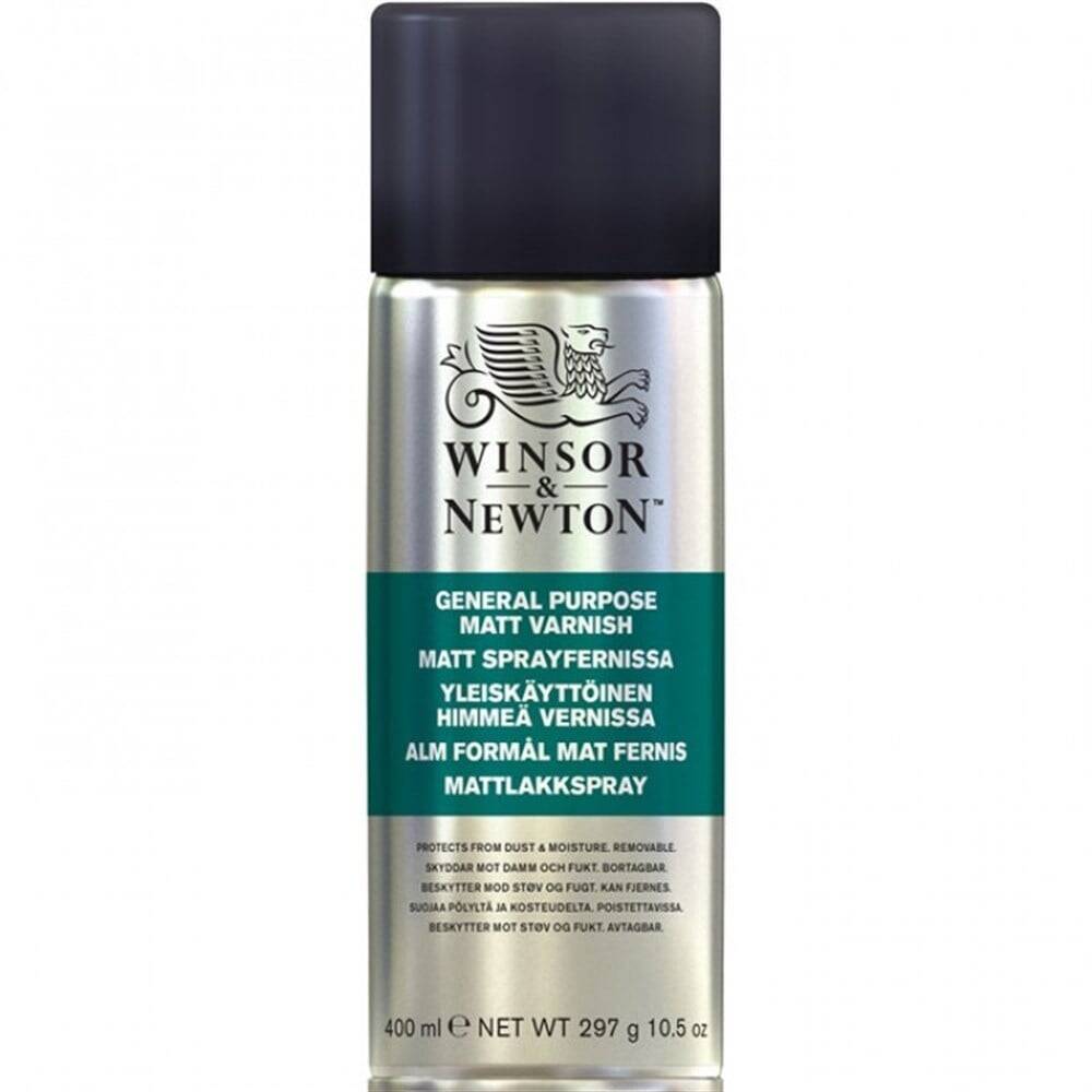 Winsor & Newton Multi-Purpose Spray Matt Varnish 400 ml