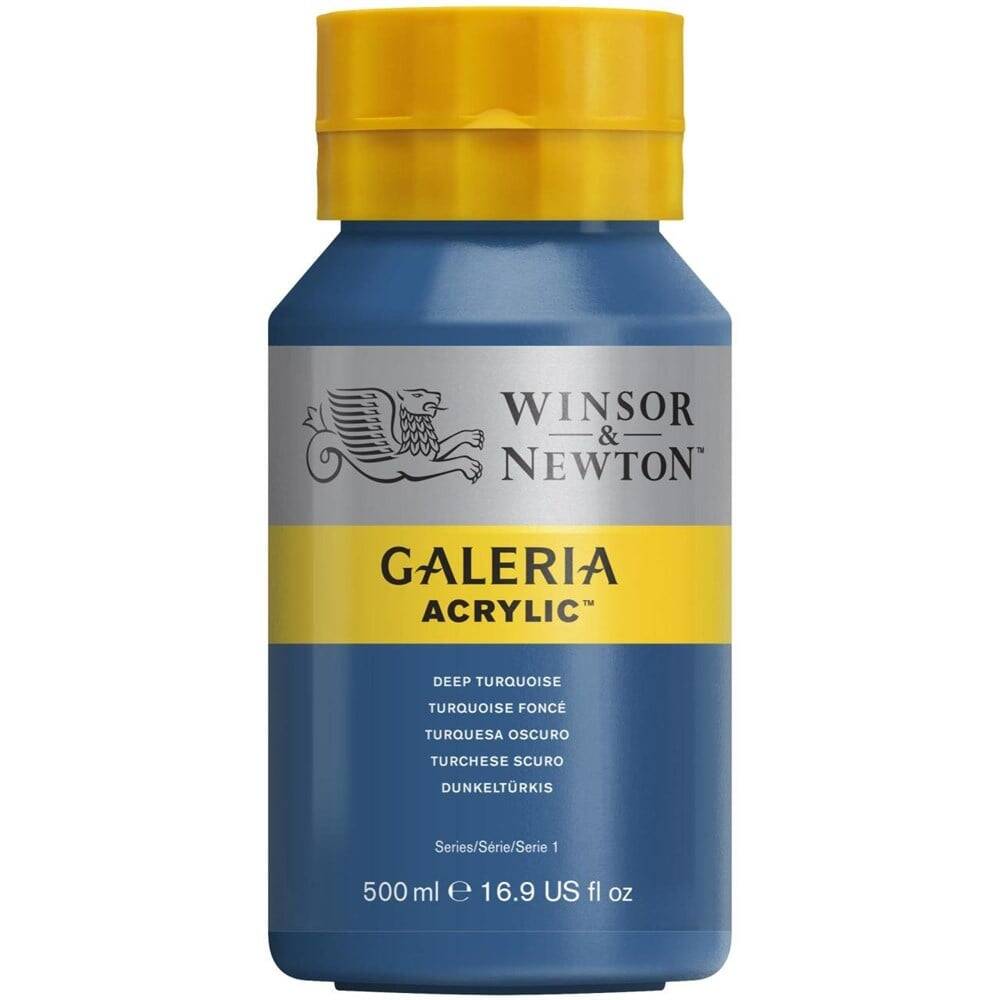 Winsor & Newton Galeria Acrylic 500 ml Deep Turquoise 232