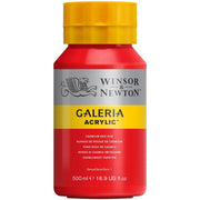 Winsor & Newton Galeria Acrylic 500ml Cadmium Red Hue 095