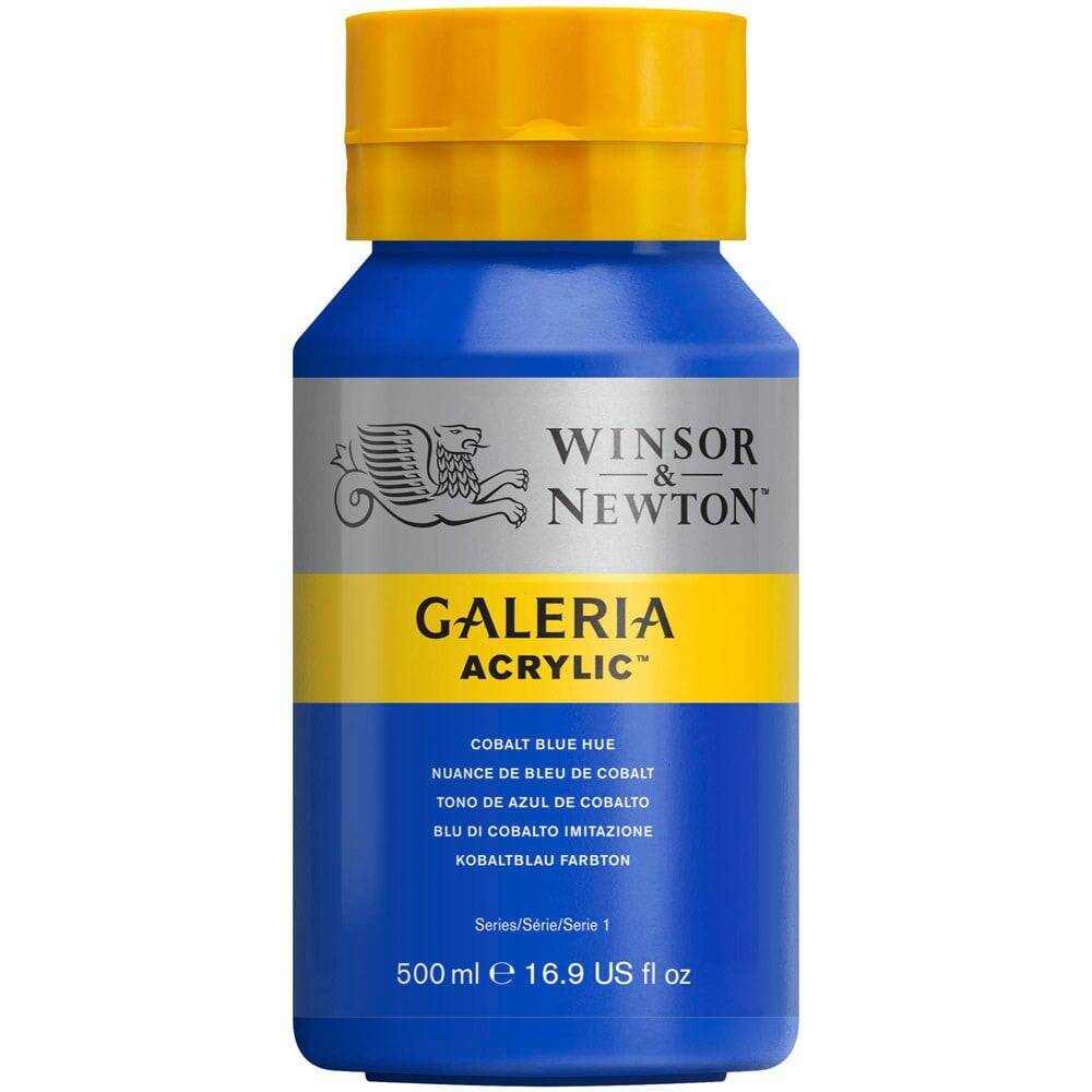 Winsor & Newton Galeria Acrylic 500ml Cobalt Blue Hue 179