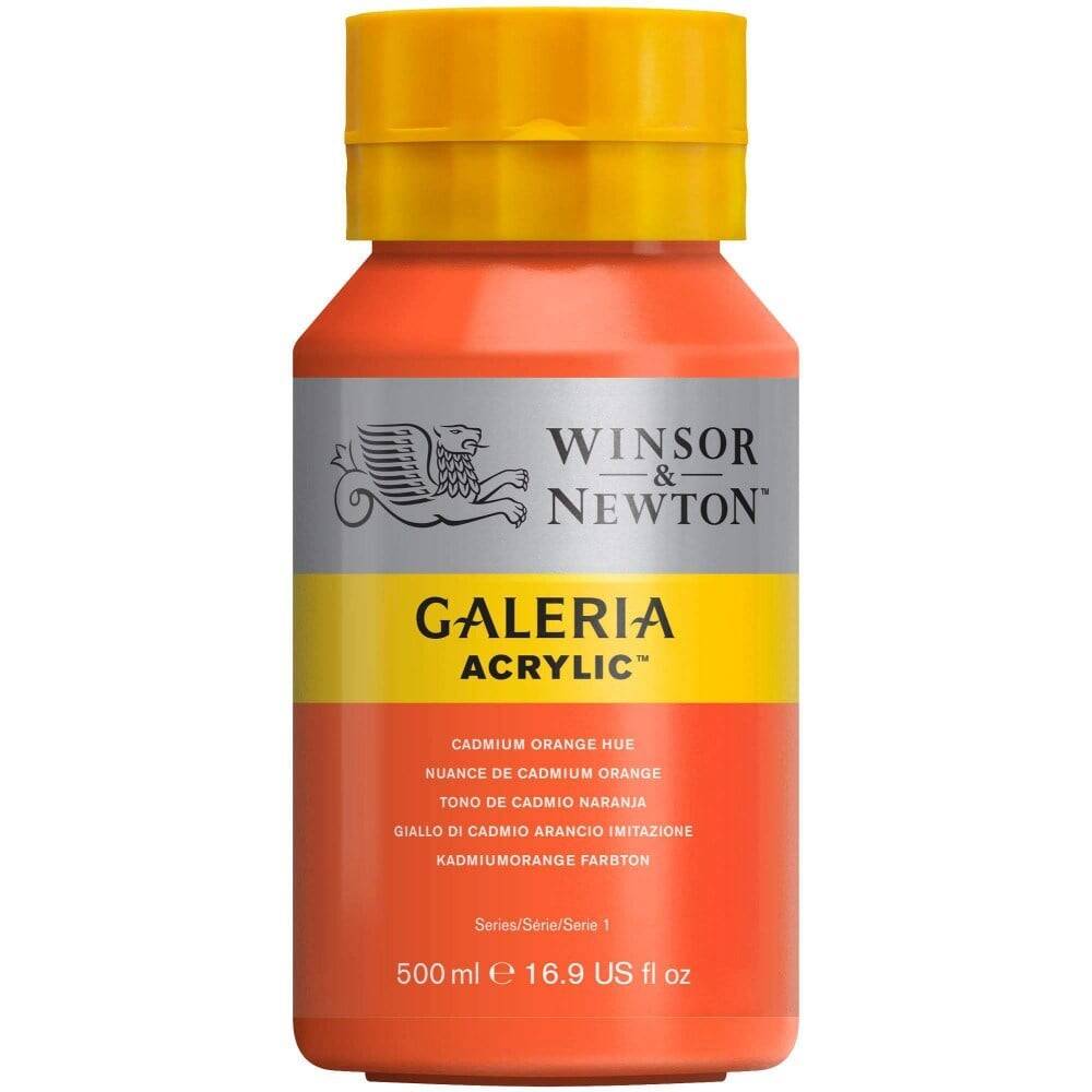 Winsor Newton Galeria Akrilik Boya 500 ml Cadmium Orange Hue 090