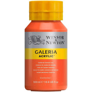 Winsor Newton Galeria Acrylic Paint 500 ml Cadmium Orange Hue 090