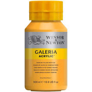 Winsor Newton Galeria Acrylic Paint 500 ml Cadmium Yellow Deep 115
