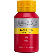 Winsor Newton Galeria Acrylic Paint 500 ml Crimson 203