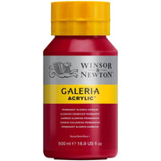 Winsor Newton Galeria Acrylic Paint 500 ml Perm. Alizarin Crimson 466