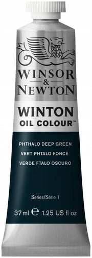Winsor & Newton Winton Oil Paint 37 ml Phthalo Deep Green