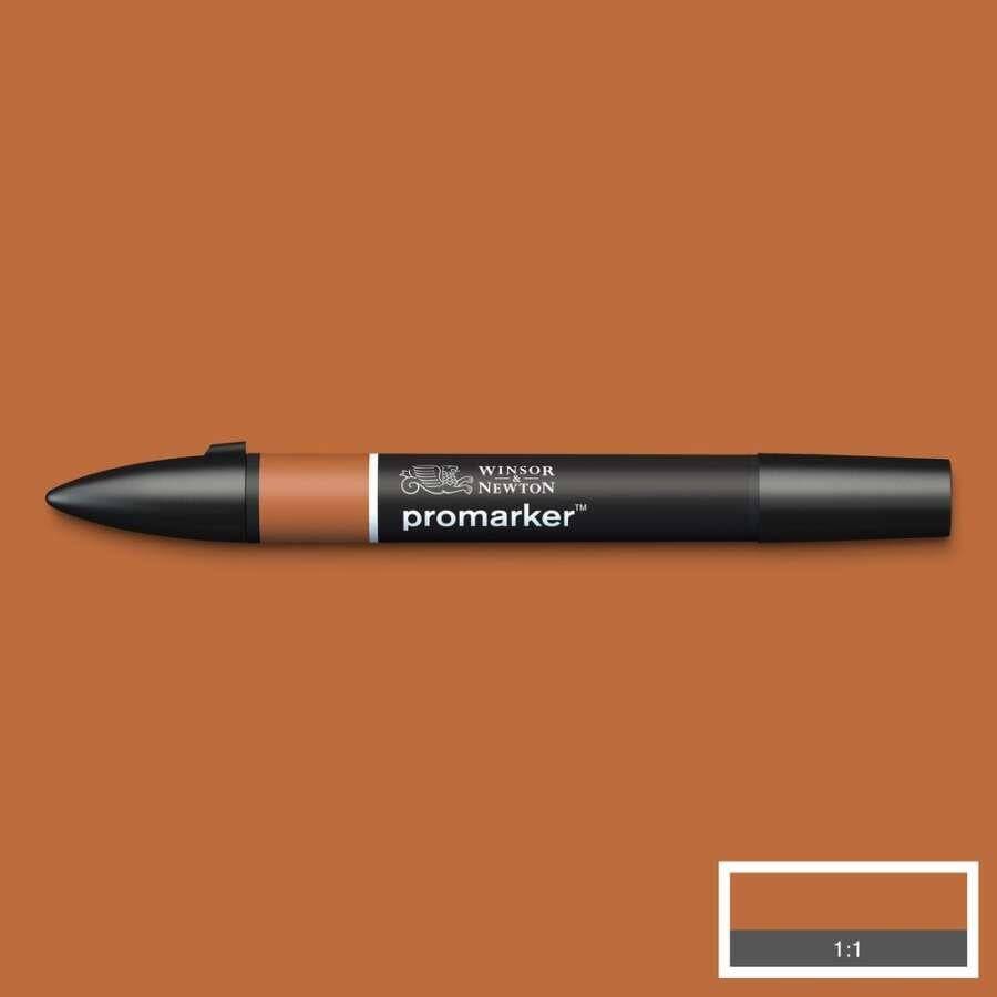 Winsor & Newton Promarker Graphic Pen 0345 Saddle Brown