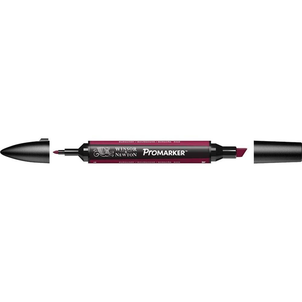 Winsor & Newton Promarker Grafik Kalemi 075 Burgundy R424