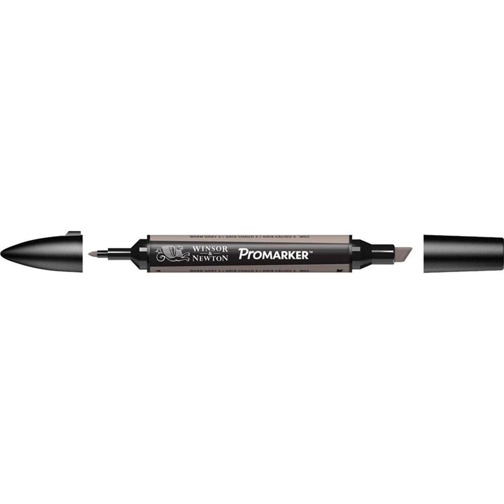 Winsor & Newton Promarker Grafik Kalemi 132 Warm Grey 3 Wg04