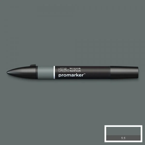 Winsor & Newton Promarker Graphic Pen 381 Cool Grey 6