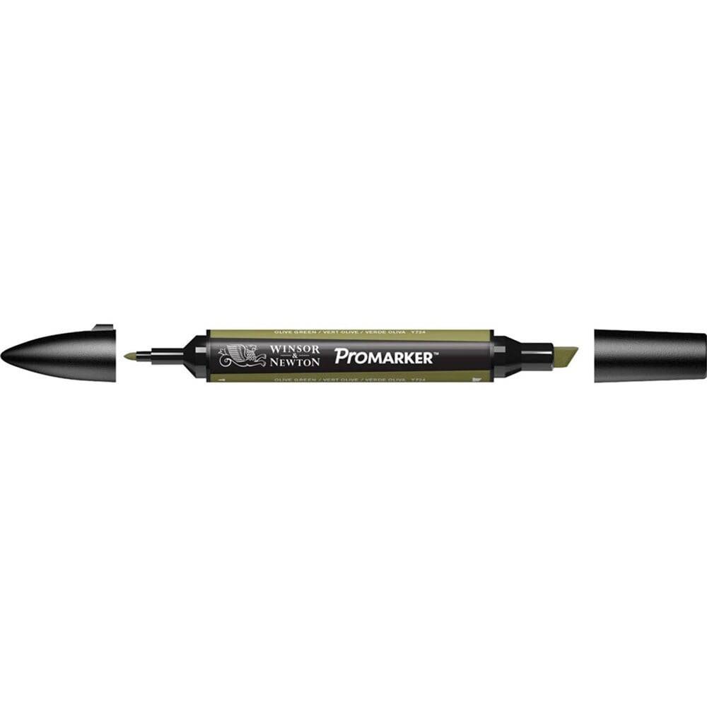 Winsor & Newton Promarker Grafik Kalemi 447 Olive Green Y724
