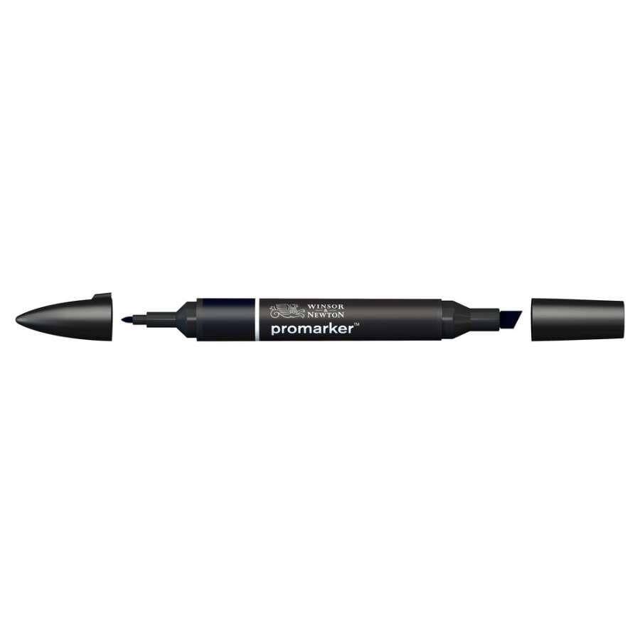Winsor & Newton Promarker Graphic Pen Blue Black