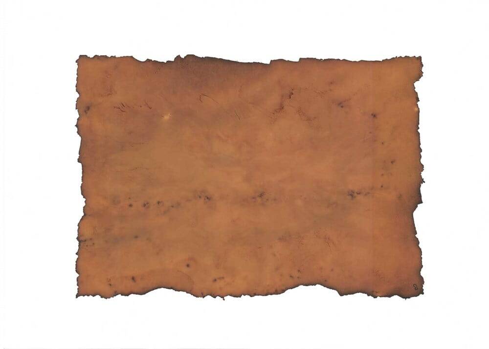 Burnt Paper (Iran) 29X42 Cm (A3)
