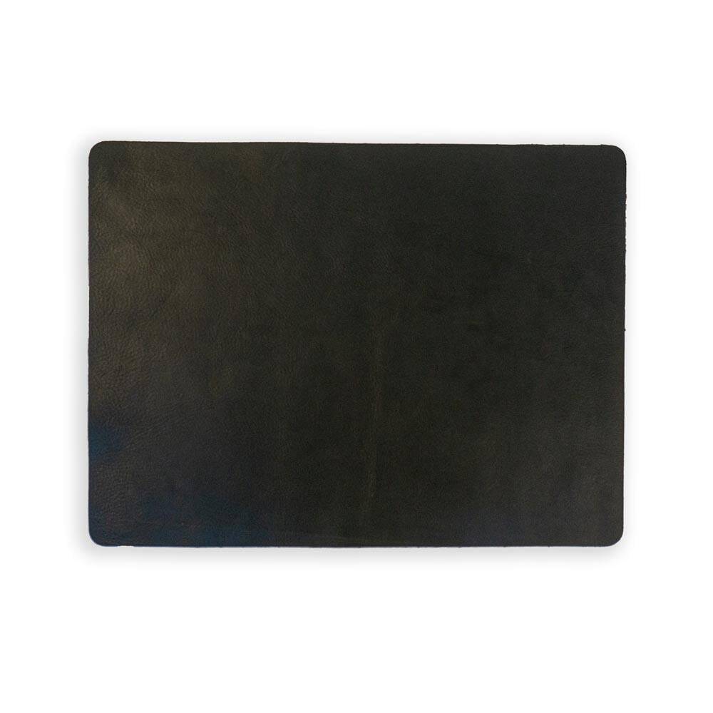 Writing Pad Crazy Leather 30x40 Black