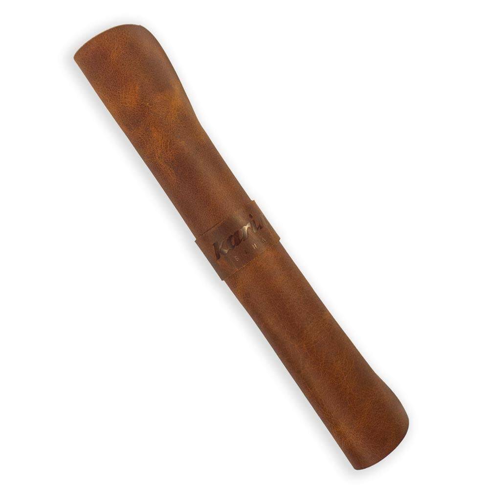 Writing Pad Crazy Leather 30x40 Tan
