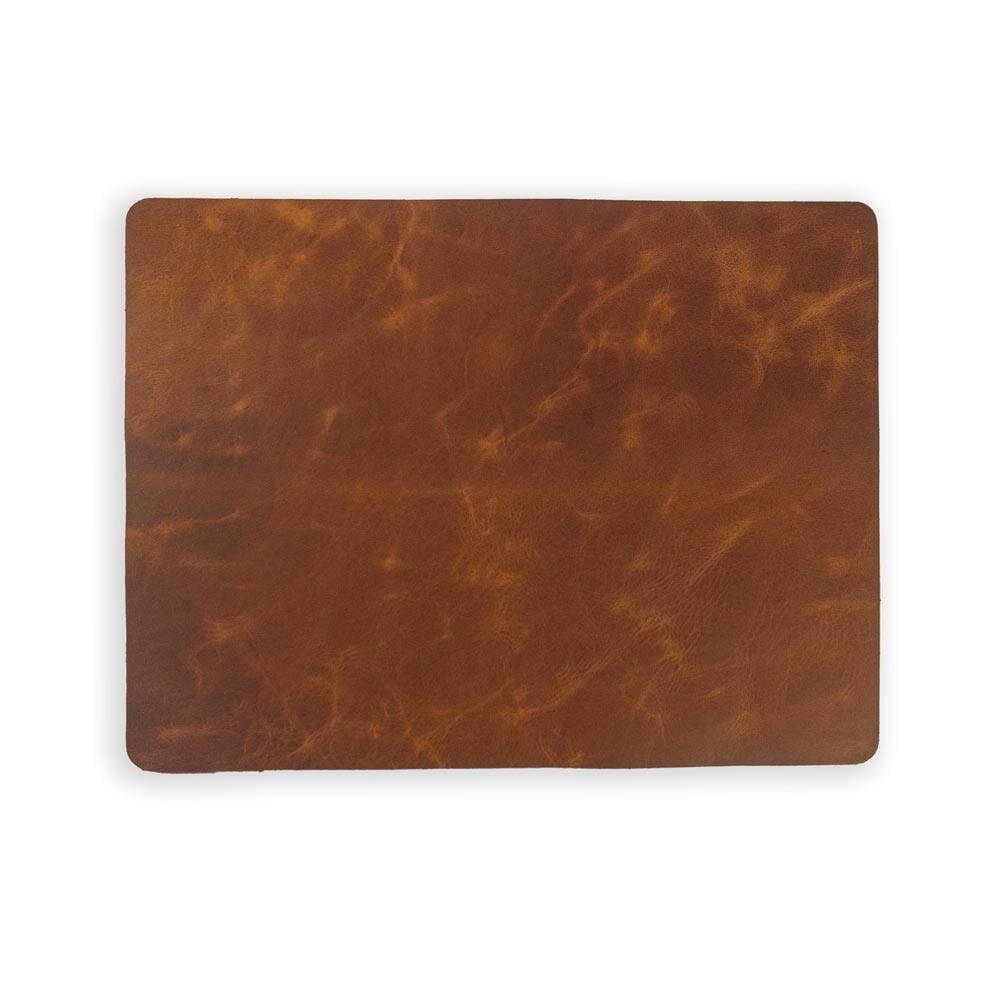 Writing Pad Crazy Leather 30x40 Tan