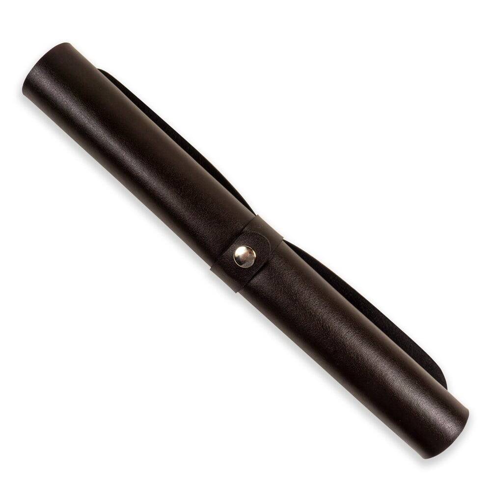 Writing Pad Roll Imitation Leather Dark Brown 30x40 cm