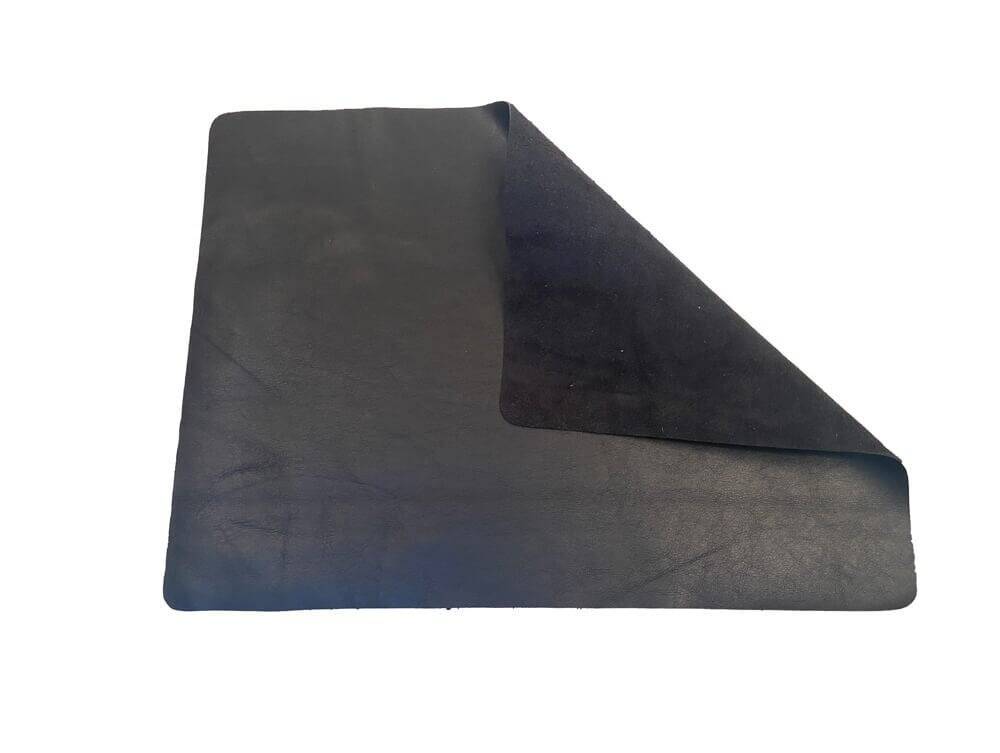 Writing Pad Roll Artificial Leather Black 30x40 cm