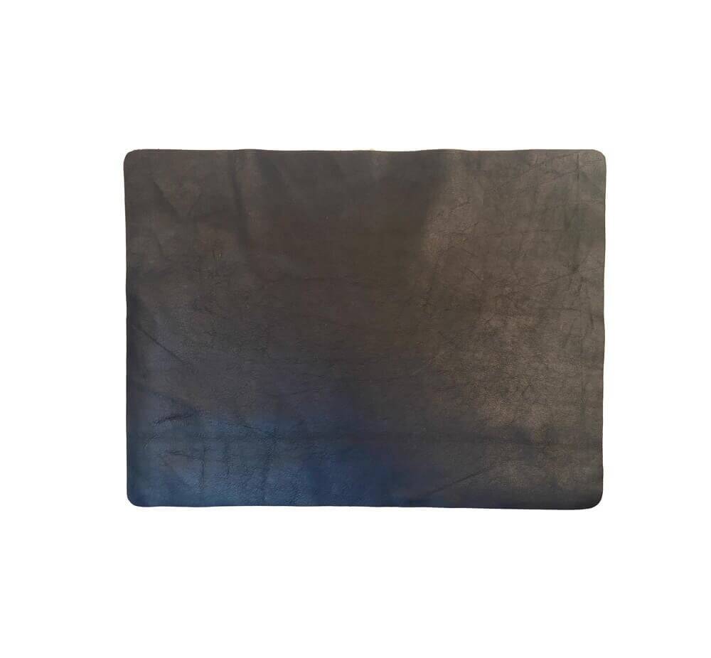 Writing Pad Roll Artificial Leather Black 30x40 cm