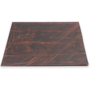 Writing Pad Hard Cover Crazy Leather 30x40 Claret Red