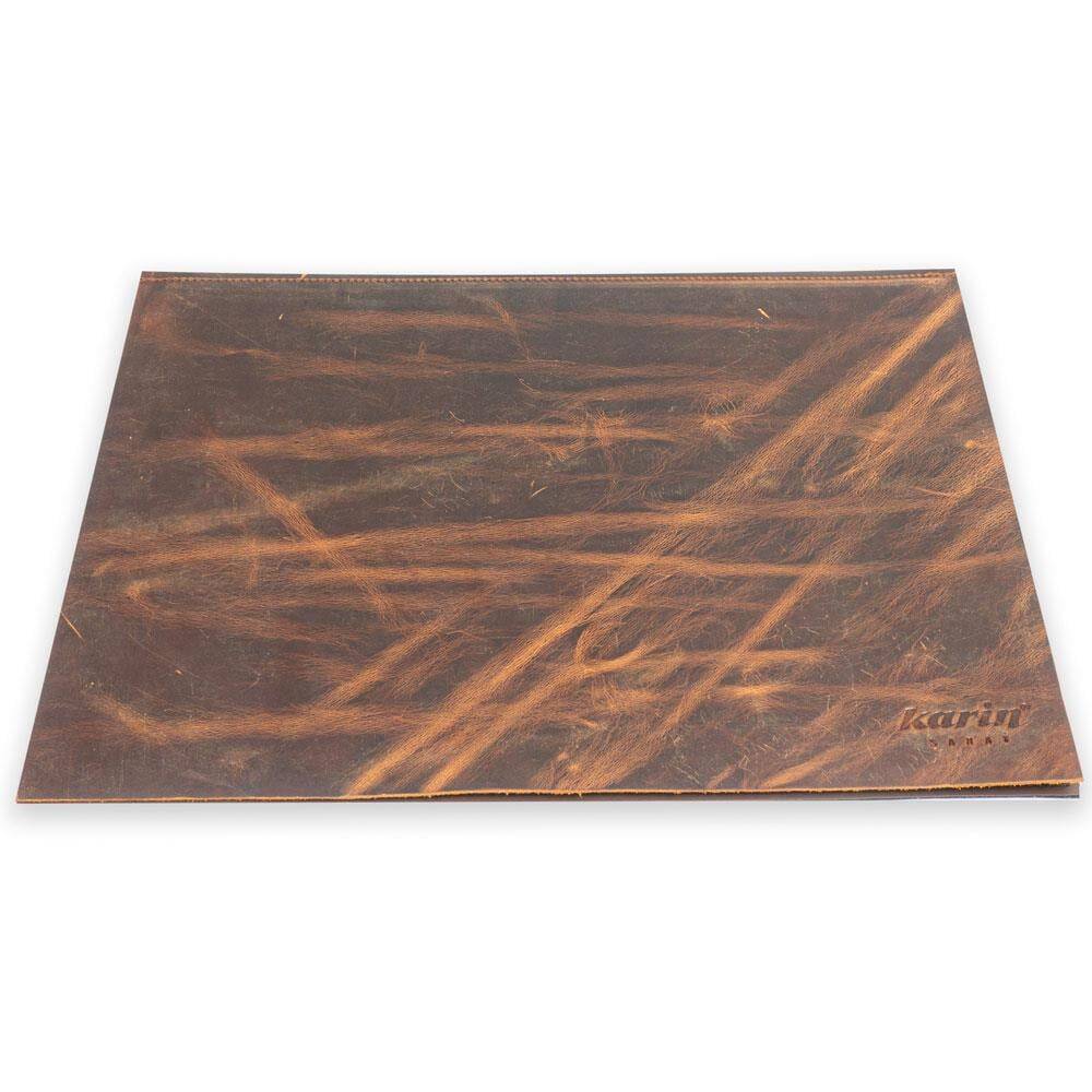 Writing Pad Hard Cover Crazy Leather 30x40 Camel