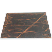 Writing Pad Hard Cover Crazy Leather 30x40 Dark Brown
