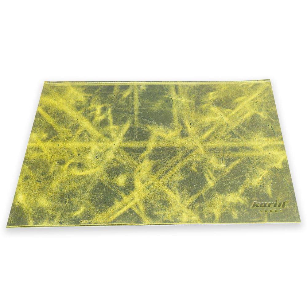 Writing Pad Hard Cover Crazy Leather 30x40 Lime Green