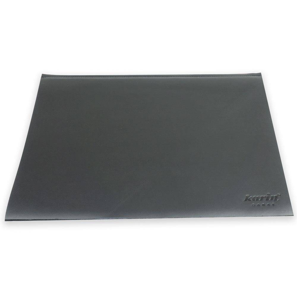 Writing Pad Hard Cover Crazy Leather 30x40 Black