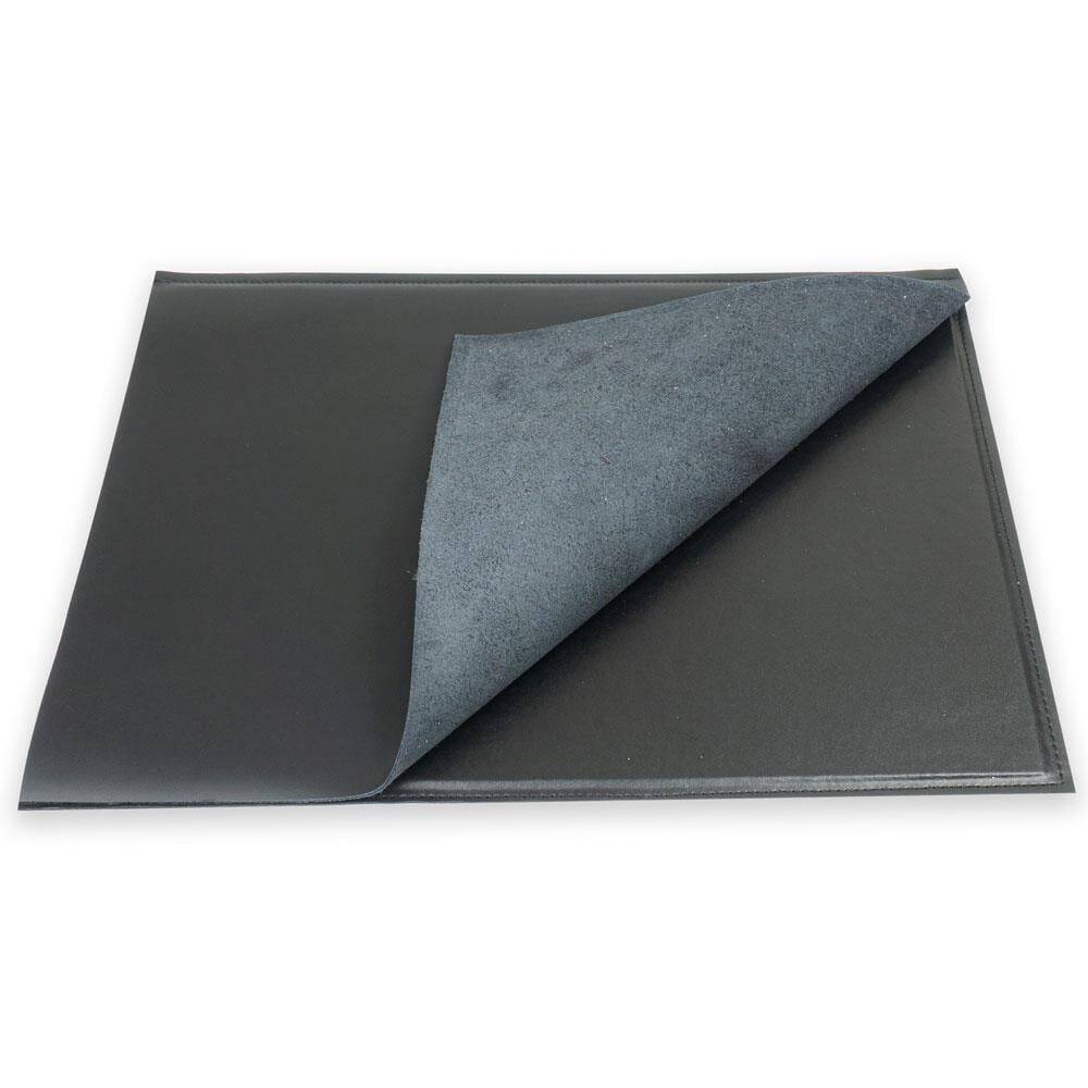 Writing Pad Hard Cover Crazy Leather 30x40 Black