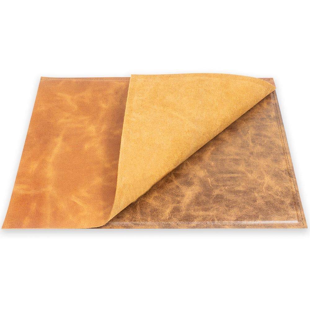 Yazı Altlığı Sert Kapaklı Crazy Deri 30x40 Taba
